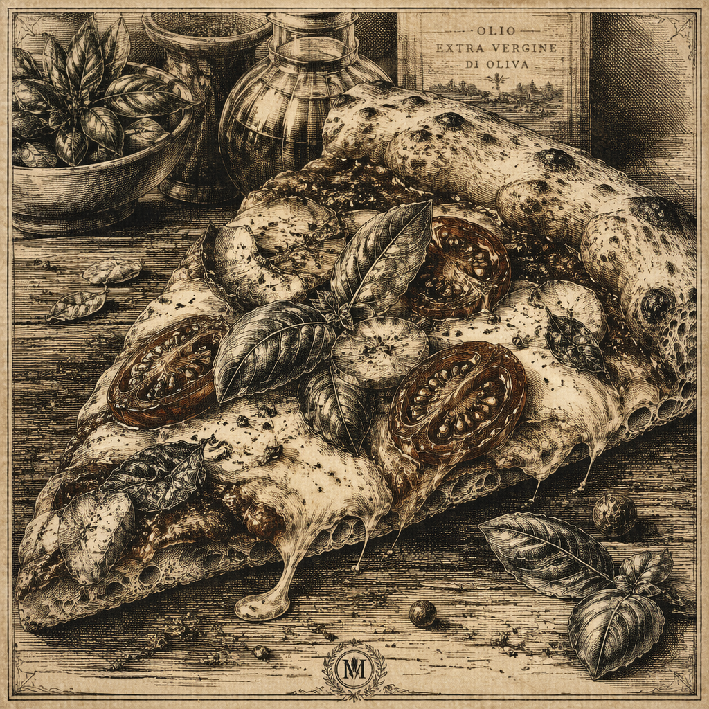 Herkullinen pizzaannos laadukkailla raaka-aineilla Herkullinen pizzaannos laadukkailla raaka-aineilla