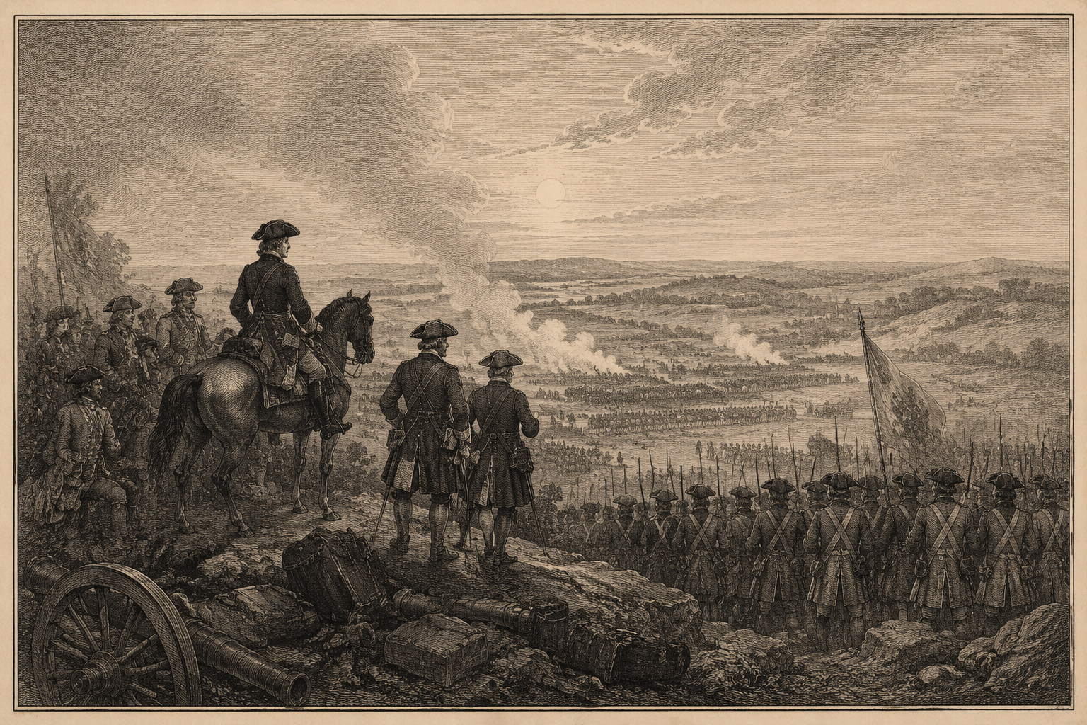 Historiallinen taistelukenttä 1700-luvulla Historiallinen taistelukenttä 1700-luvulla